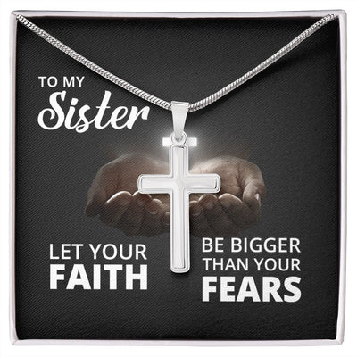 Wear your faith proudly with this stunning artisan-crafted Stainless Steel Cross Necklace. Perfect for special occasions or everyday wear, our Cross Necklace is a wonderful gift idea for you or your loved one. Imagine the look on their face when they open up this thoughtful gift!