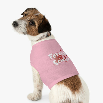 Custom pet clothes are more than just good fashion, they’re also perfect for keeping your tiny (or not so tiny) friend warm. This pet tank is 100% cotton for base colors but includes polyester in heather variations. It is safe to machine wash and comes in multiple sizes