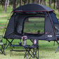 A wonderful way to camp, being off the ground and away from those pesky bugs. This folding ultra-light waterproof tent is perfect for all of your camping trips.  Perfect for the small family up to 6 people, but also excellent for a single to have plenty of room for all your camping, hunting, fishing or other gear. 