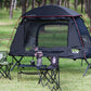 A wonderful way to camp, being off the ground and away from those pesky bugs. This folding ultra-light waterproof tent is perfect for all of your camping trips.  Perfect for the small family up to 6 people, but also excellent for a single to have plenty of room for all your camping, hunting, fishing or other gear. 