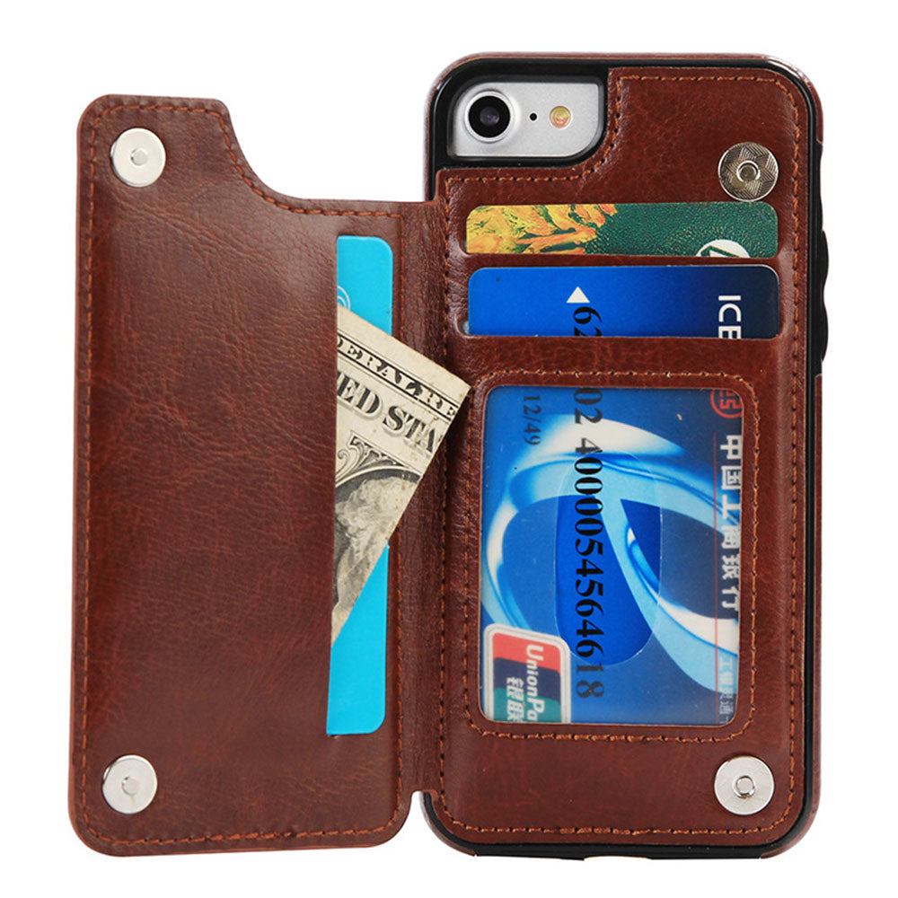 Multiple colors available for This iPhone Custom Phone Case and Wallet made of PU Leather to last and look good for a long time.