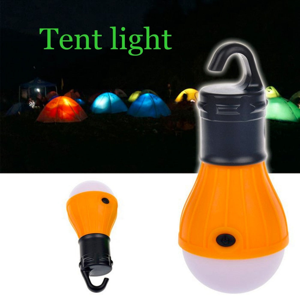 This portable mini plastic lantern is battery operated, easily hangs right where you need light and has three LED colors; Orange, Blue and Green