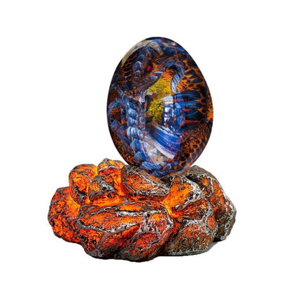 These dragon eggs are made of high-quality resin, crystal clear, strong and durable, not easy to damage and easy to store. This is the perfect mystical collection, own this dragon egg or give it to dragon fantasy lovers!