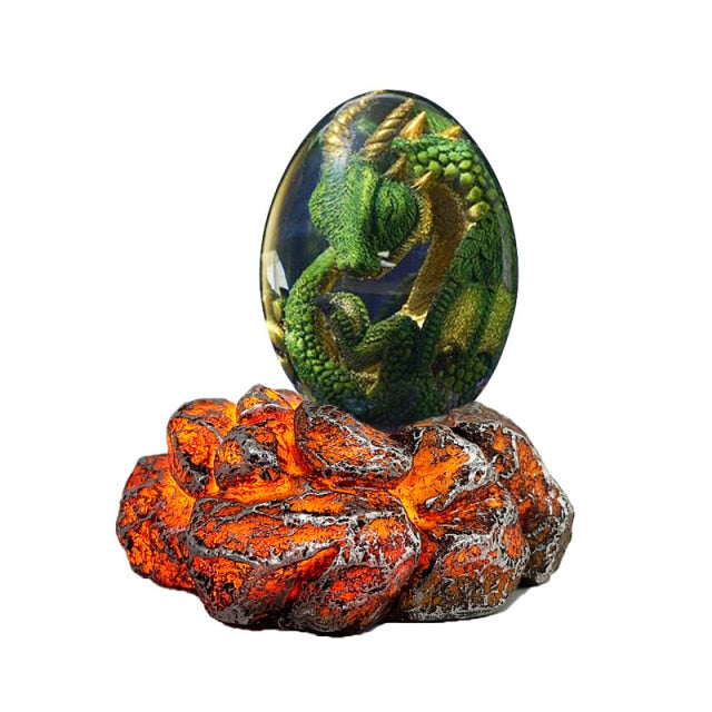 The lava dragon egg looks realistic enough to make you brag to party guests or friends! This is the perfect dragon collectible ornament, own this egg or give it to dragon fantasy lovers!