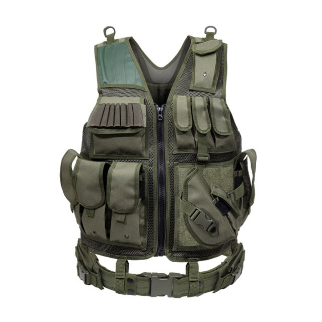 This Outdoor Airsoft Gilet Training Vest is a must have for Year round adventures and activities. This tactical vest fits true to size, just order your normal men's size.